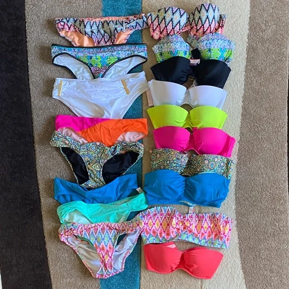 Victoria’s Secret Bikini Bundle 18 pieces - Picture 3 of 7